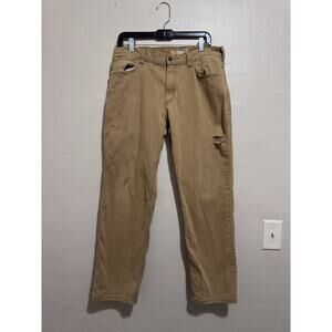 Men’s Carhartt Relaxed Fit Rugged Flex Pants 34x20 Read!